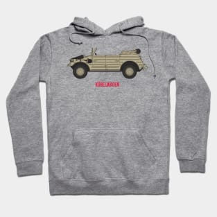 WW2 German SUV Kubelwagen Hoodie